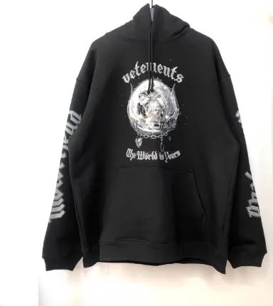 vetements skull hoodie