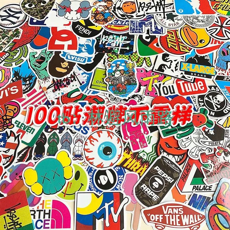 100pcs sticker