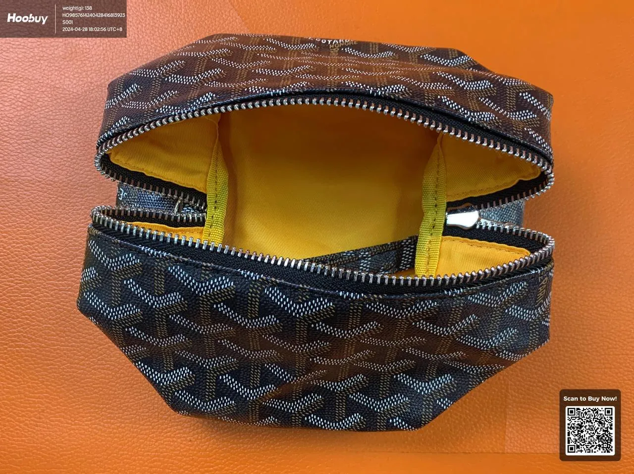 Goyard wash bag