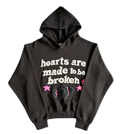 Broken Planet Pink Stars Hoodie