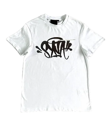 Syna World Tee White Graffiti