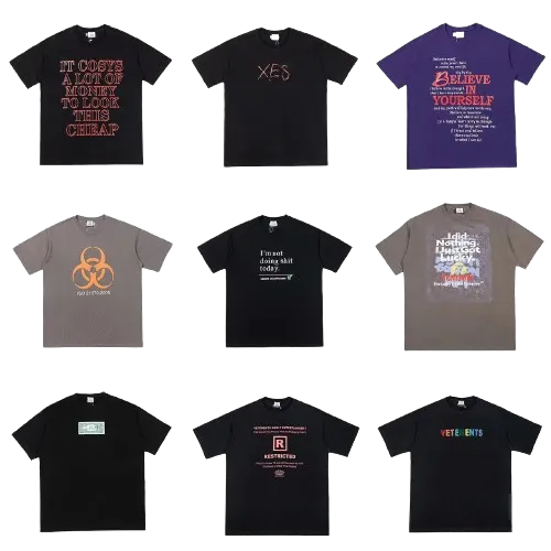 vetements tees