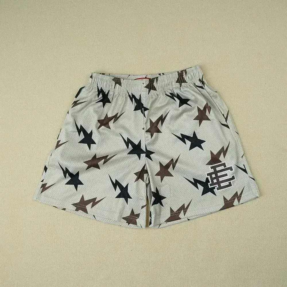 Eric Emanuel X BAPE EE Basic Short Cream/Brown/Navy