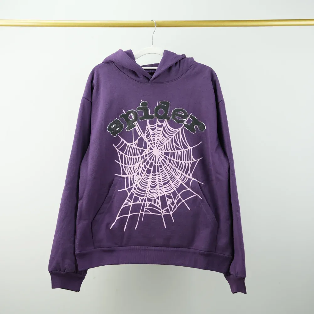 SPIDER F&F Sp5der Hoodie Purple