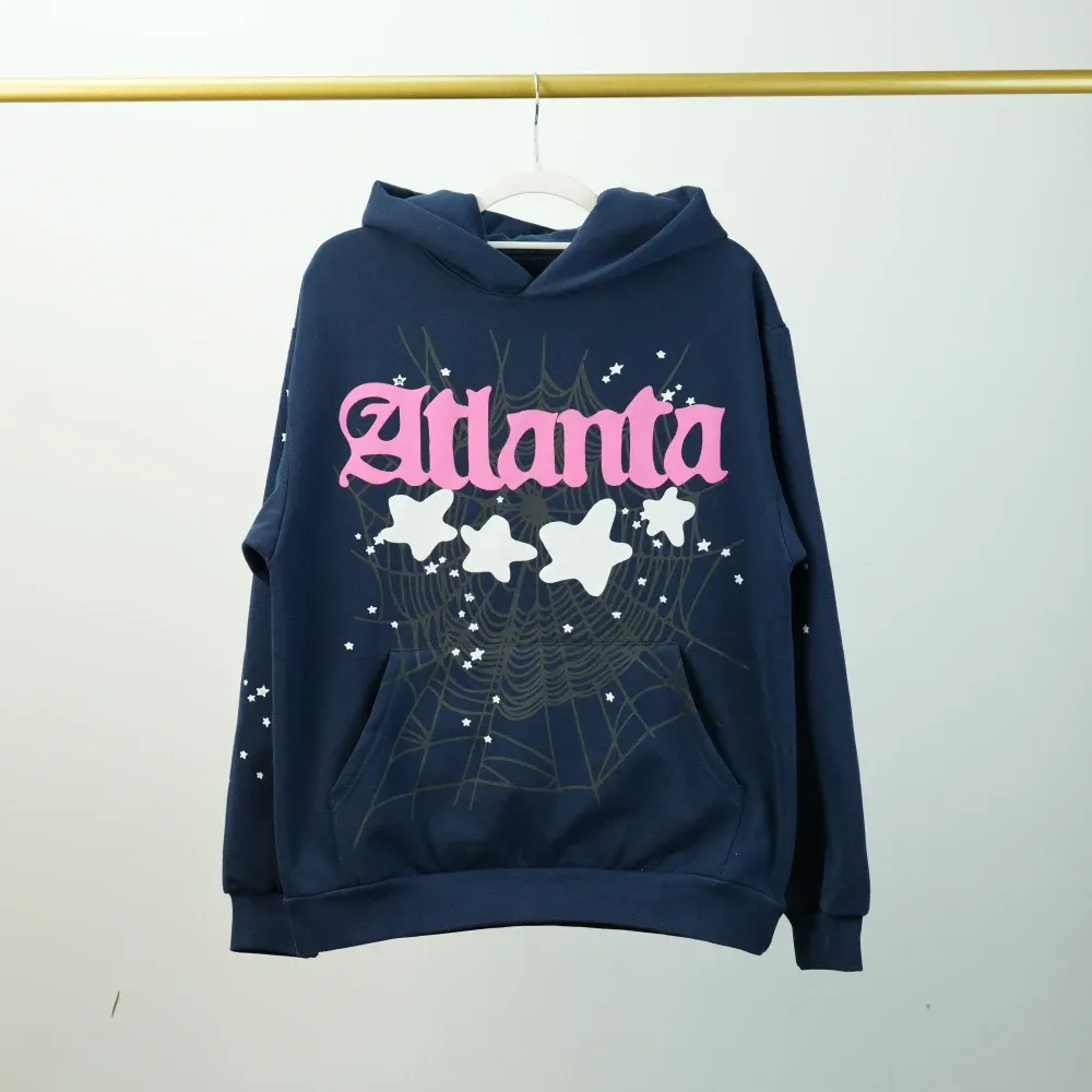 SP5DER ATLANTA HOODIE NAVY