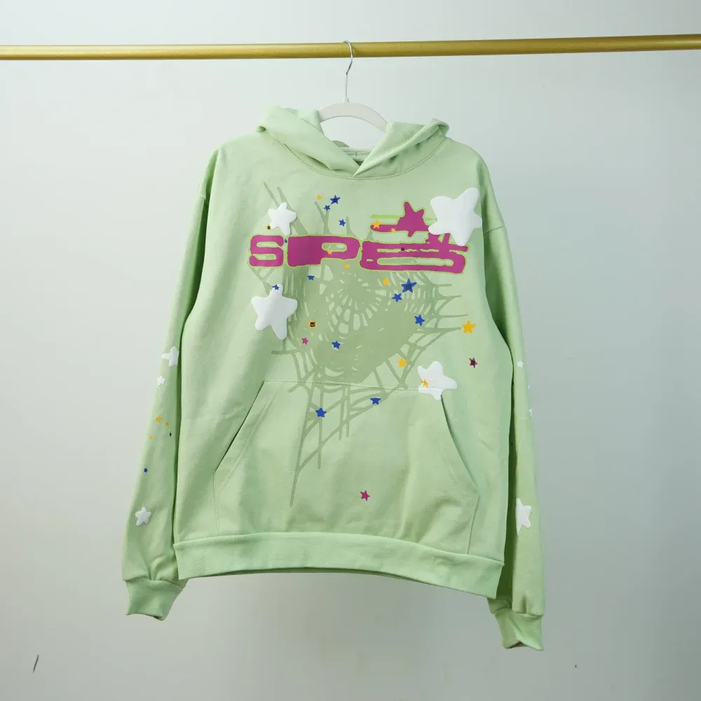 Sp5der SP5 Mint Hoodie Mint