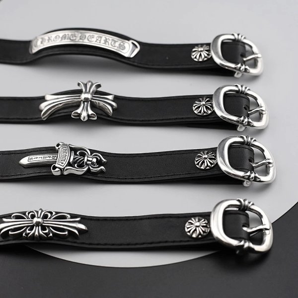 Chrome Hearts Leather Bracelet (4+ Colorways)