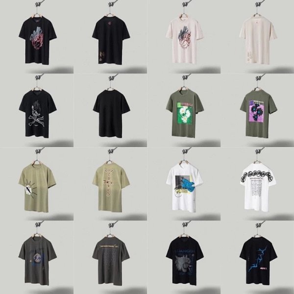 Travis Scott Merch (40+ Colorways)