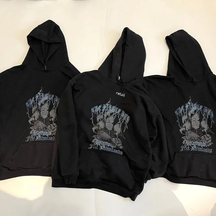 Vetements Pirate Bay Hoodie