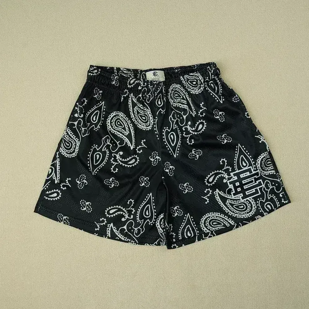 Eric Emanuel X BAPE EE Basic Short BLACK